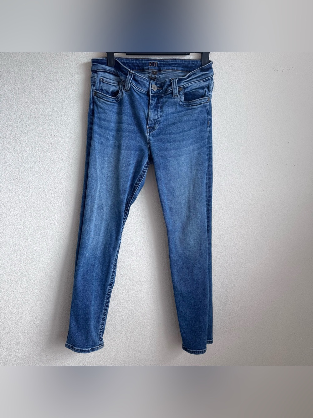 KUT From The Kloth blue denim slim leg jeans size 8